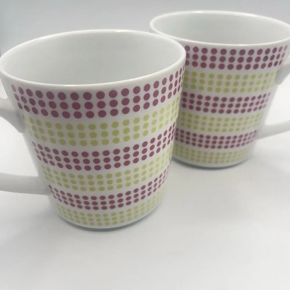 Crate & Barrel Mugs - Set Of 2
